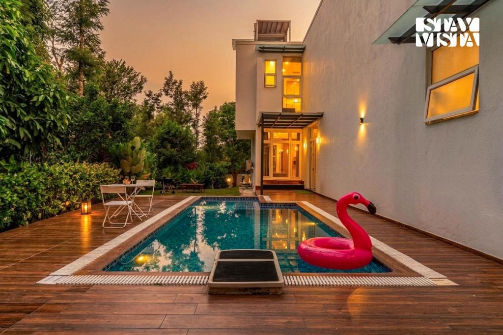 Mudigere Villa | StayVista at Villa Mandimane with Bonfire & Pool