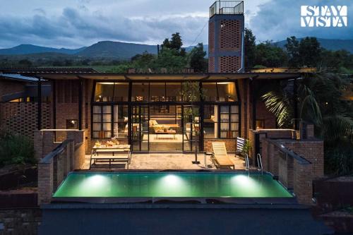Satara Villa | StayVista's Rustic Haven - 3BHK Villa with Viewing Deck & Mountain View