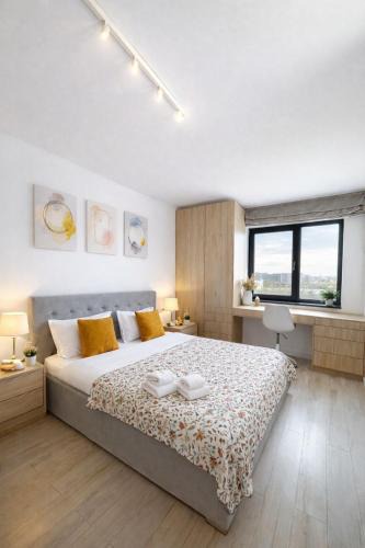 Iasi Apartment | Stylish Retreat Apartment Near Mall Moldova free parking