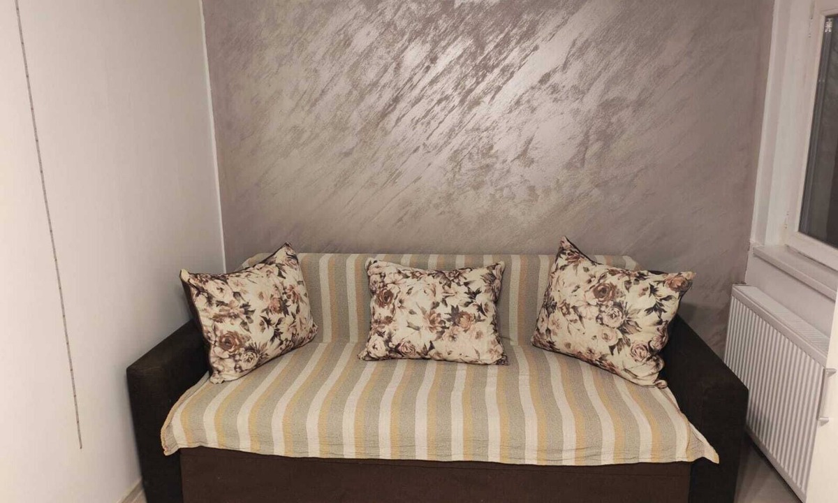 Botosani Apartment | The 20m2 studio is attached to the owner's house.