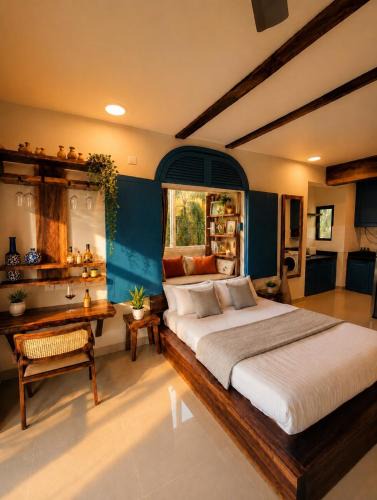 Patnem Apartment | The Blue Window Kudrats Nilaya Palolem