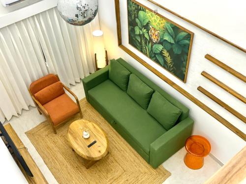 Sainagar Apartment | The Neon House - Curated 2BHK Duplex with Pool