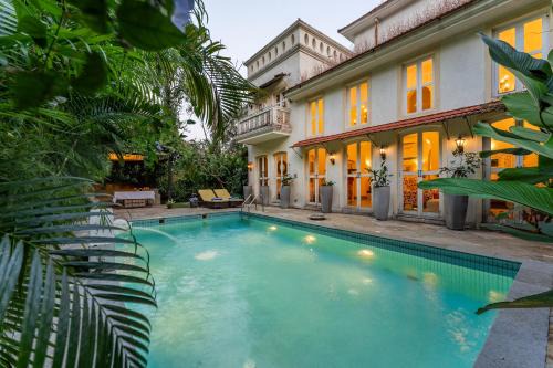 Assagao Villa | Villa Elysee 3-BHK Villa With Private Pool, Gazebo & Balcony