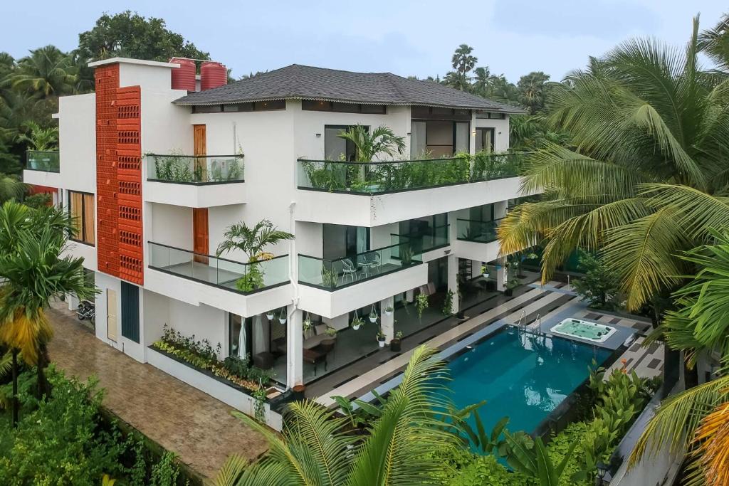 Alibaug Villa | Villa Sereno by StayVista - An elegant and entertaining retreat featuring a swimming pool, modern interiors, and a snooker table