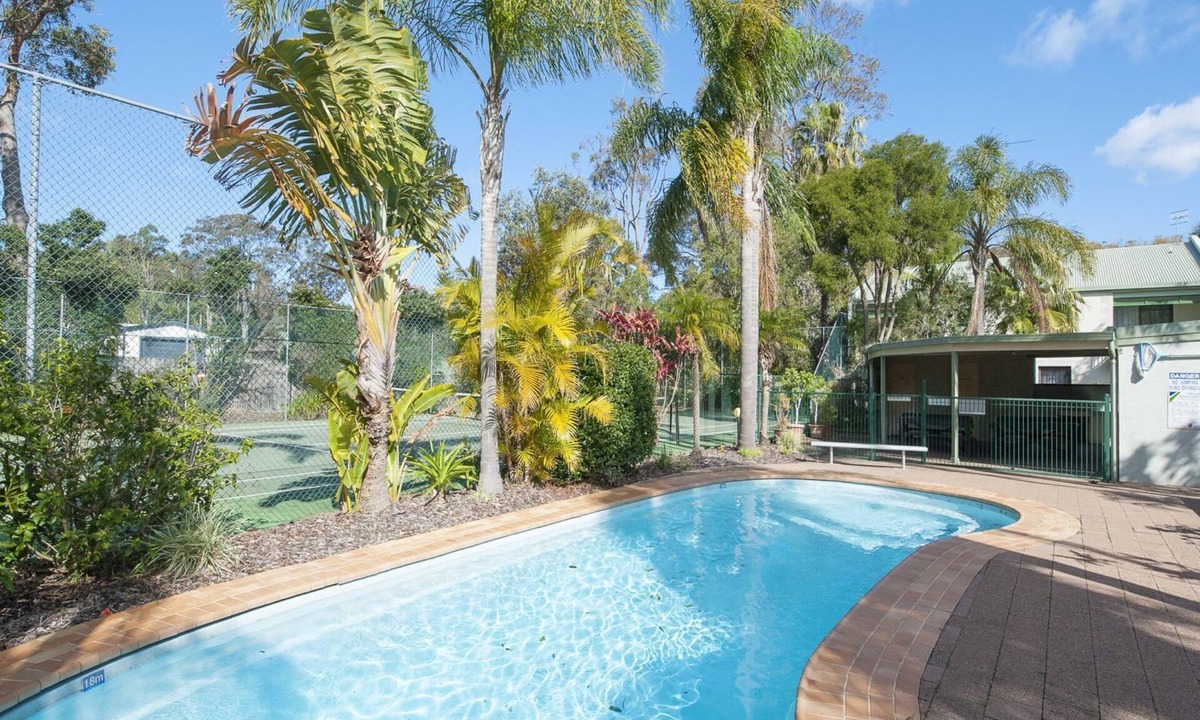Nelson Bay Apartment | Well presented two bedroom unit in complex with a pool and tennis court