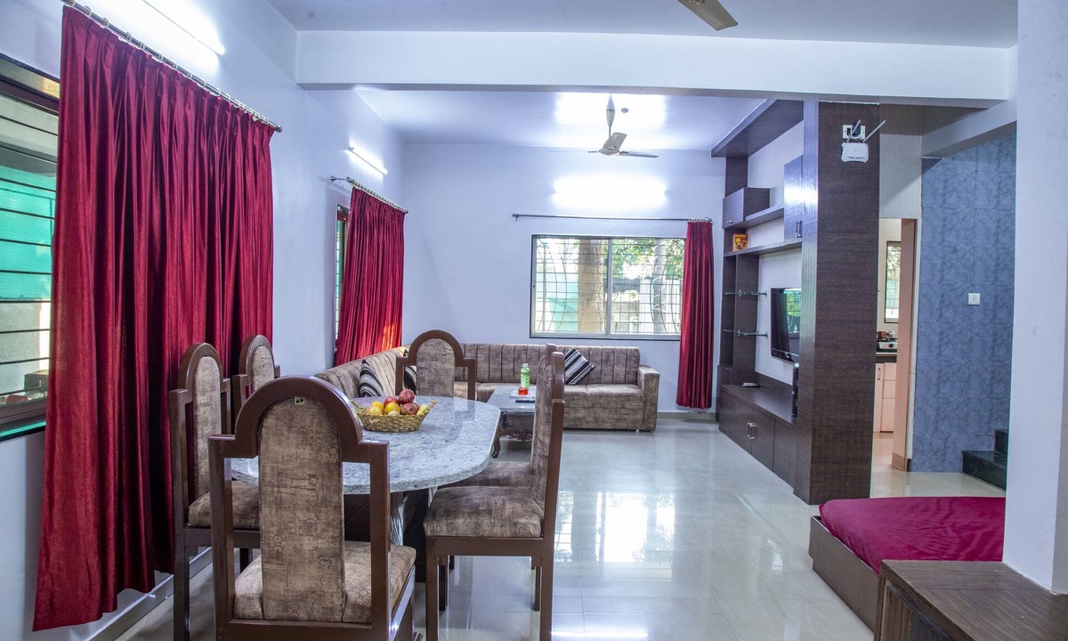 Khatri Park Housing Society Villa | Your private oasis awaits - a 4 BHK villa with a pool near the city."
