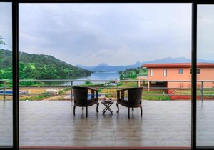 StayVista's Shivom Villa 2 - A Serene Escape with Views of the Valley and Lake