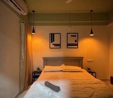 Kondapur Apartment | 1 Bhk Service Apartments by Abhibha Stays Near Botanical Garden