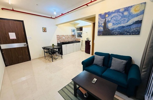 Wadala Apartment | 1BR Service Apart Parel 2503 Near TMH By Florastays