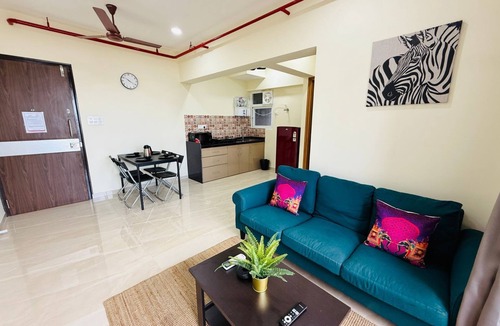 Wadala Apartment | 1BR Service Apart Parel 3405 Near TMH By Florastays