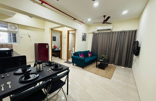 Wadala Apartment | 1BR Service Apart Parel 3405 Near TMH By Florastays
