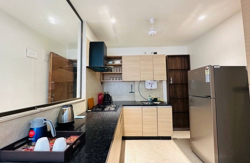 Kurla Apartment | 1BR Service Apartment B-804 BKC By Florastays