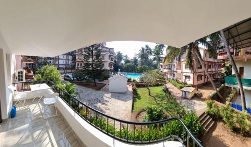 Calangute House | 2bhk 3bhk baga villa and aparment with pool with kitchen wakable to beach