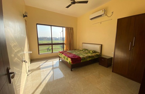 Vedic Village Villa | 3BHK Aqua bungalow with private swimming pool and lawn inside vedic village