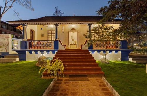 Assagao Villa | 3bhk Portuguese-style Villa w Pool Casa Aloma