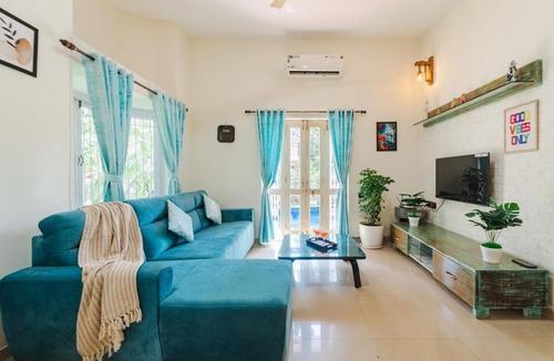 Nagoa Villa | 3BHK Villa with Pvt Pool Near Calangute Beach