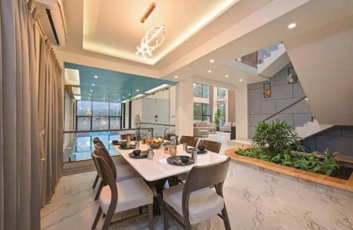 Lonavala Villa | 6BHK Saanjh w Indoor/outdoor Pool & Gazebo