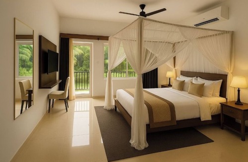 Ashvem Hotel | 6luxurious room@walkable to beach wifi/food/beach