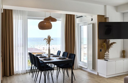 Mamaia-Sat Apartment | Absolute Sea View - Infinity Pool&Spa&EV friendly