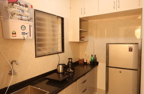 Sector 2 Apartment | AC 1 BHK in HSR - Balcony - Candle-light Dining