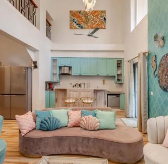 Colvale Villa | Alaya Stays Cavalo Marinho - 3 BHK Boho Retreat with Private Pool & Terrace