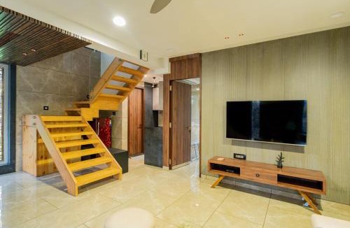 Lonavala Villa | Alaya Stays Imperial Serenia 3-BHK with Common Pool & Garden Near Karla Cavs and Bhushi Dam