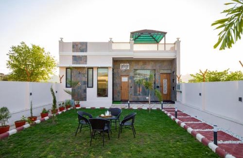Bedla Villa | Alaya Stays Parvam Retreat 2-BHK Villa With Private Pool, Garden, Terrace & Aravali Hill Views