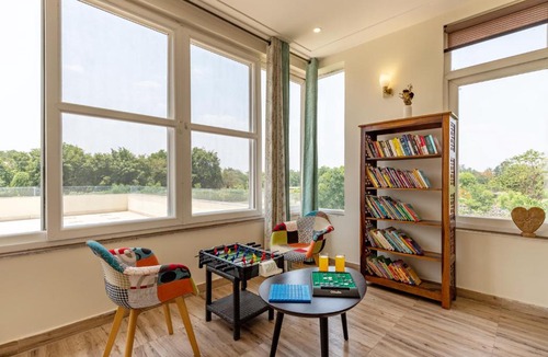 Gurugram Villa | Alaya Stays Raga 2BHK Farmstay with an entertainment lounge