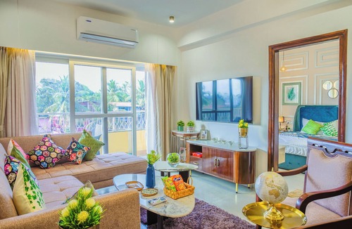 Sainagar Apartment | Alaya Stays Veera Marina 2BHK