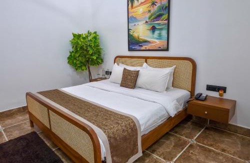 Nagoa Villa | Alaya Stays Villa Plume 4-BHK Pet-Friendly Villa with Private Pool and Sit Out Near Calangute Beach