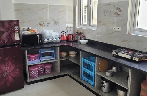 Toli Chowki Apartment | Apt 9 3 bedrooms with 2 Big Halls fully furnished, With Terrace Harden Apartment