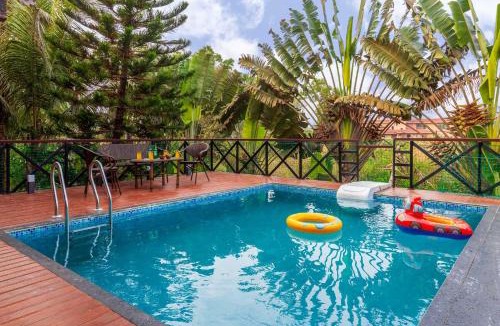 Malavli Villa | Aranyam Villa by StayVista with Modern wooden interiors, Kidszone, Indoor games & plunge pool