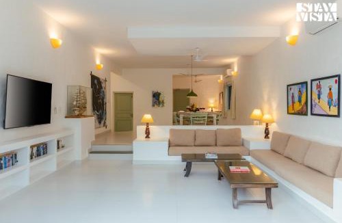 Mandrem Villa | Aroha Palms Serenity with Private Pool, Wi-Fi