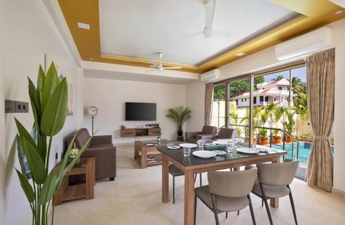 Benaulim Villa | AspireParijatVilla Luxury 4 or 8 Bhk PvtPool BenaulimBeach South Goa