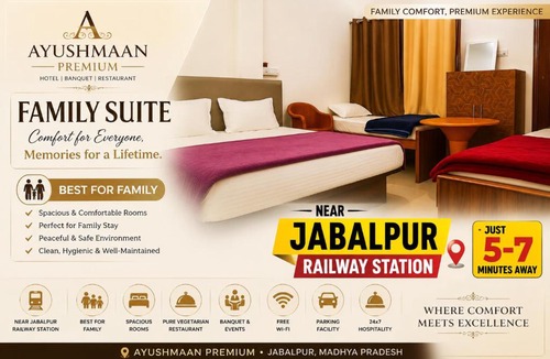 Jabalpur Hotel | AYUSHMAAN - Premium