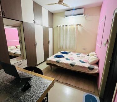 Krishnarajapura Apartment | Balcony Bliss Cozy 2BHK Stay in Bangalore East