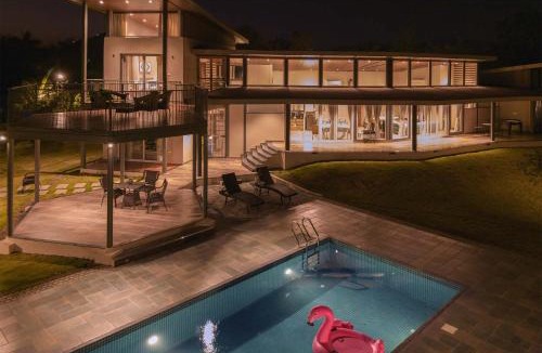 Kadadhe Villa | Bel Air Mansion by StayVista - A tranquil oasis with a spacious deck, Gazebo & A mini-amphitheatre