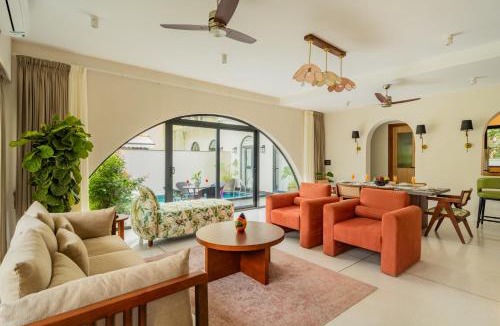 Kudal Villa | BellaVie 3-BHK Villa With Private Pool & TV Lounge Area in A Gated Complex