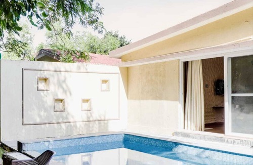 Mocha Villa | Bhil's Kabeela PVT POOL VILLA 2 room luxurious PVT POOL in the heart of Jungle