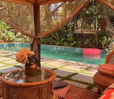Kudal Villa | Big Pvt Pool & Garden 3BHK Villa, Morjim Beach 10-14mts