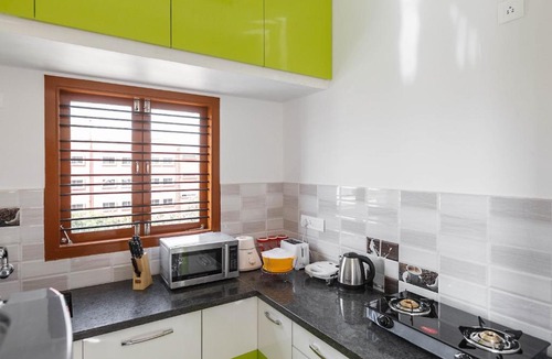 Sector 2 Apartment | BluO 1BHK HSR Layout - Terrace Garden, Balcony
