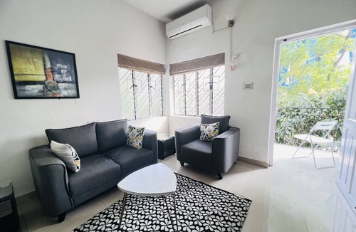 Sector V Apartment | BluO 1BHK Salt Lake - Balcony, Terrace Garden