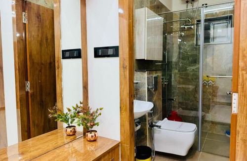 Gachibowli Apartment | BluO 2BHK Gachibowli - Kitchen, Lift, Parking