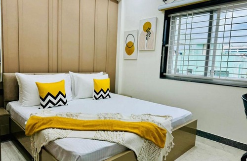 Gachibowli Apartment | BluO 3BHK Gachibowli - Kitchen, Lift, Parking