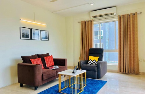 New Town Apartment | BluO Lake Facing 1BHK NewTown Terrace Garden