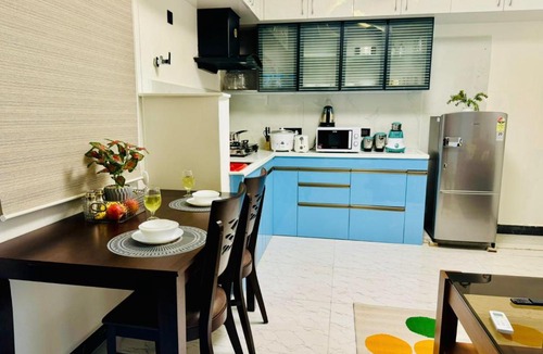 Gachibowli Apartment | BluO Penthouse Gachibowli - Terrace Plus Garden