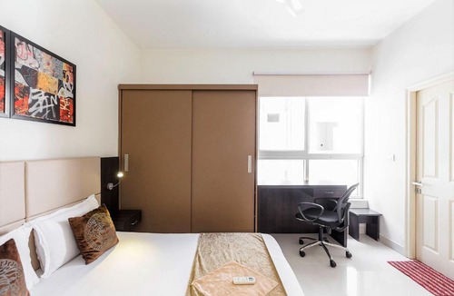 HITEC City Apartment | BluO Studio Hitech City - Gym,Terrace Garden