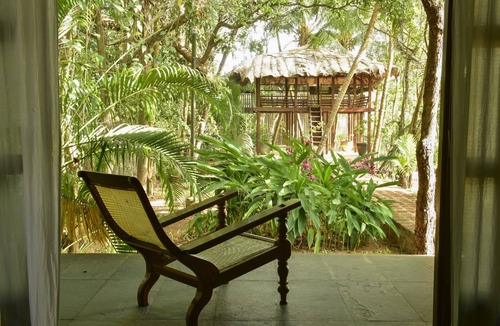 Siolim Villa | Boutique Villa with a View In Siolim Goa- Frangipani House by the Rose Nomad