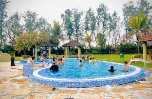 Diamond Harbour Resort | Breathing Earth - Rooms and Pool