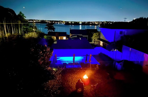 Bundeena House | Bundeena Base Art House, Sea View with Solar Heated Pool EV Charger available